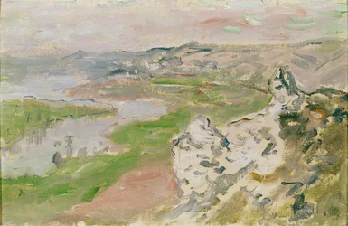Le Cirque des Céteaux, de Seine gezien vanaf de hoogten van Chantemerle, 1881